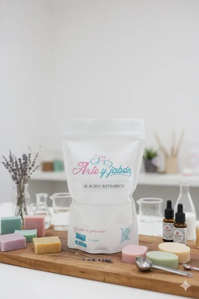 Ácido Esteárico 1 Kilo