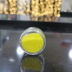 Glitter Cosmética Amarillo