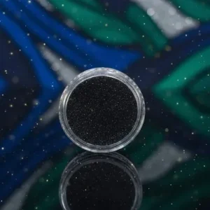 Glitter Cosmética Negro
