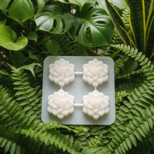 Molde 4 Cavidades Flores