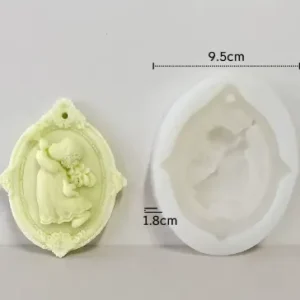 Molde Ángel con Trompeta