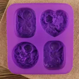 Molde Angelitos Diferentes Formas