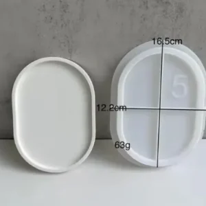 Molde Bandeja Ovalado pequeño