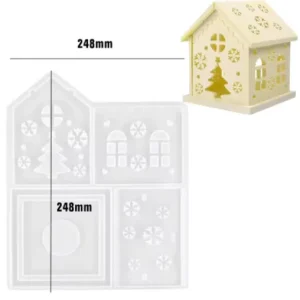 Molde Casita de Nieve