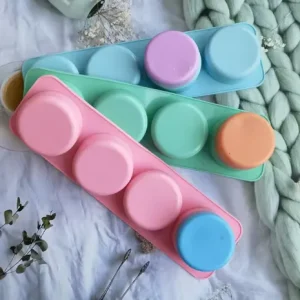 Molde Circular 4 Cavidades