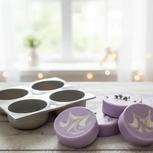 Molde Circular 4 Cavidades Horizontal