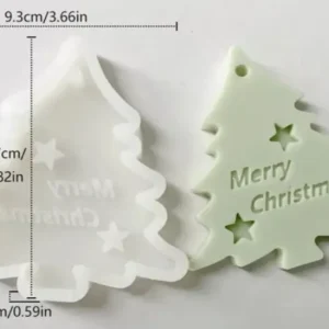 Molde Colgante Merry Christmas