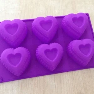 Molde Corazón Relieve