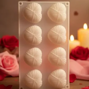 Molde Corazón Tejido