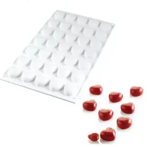 Molde Corazones Pequeños 35 Cavidades