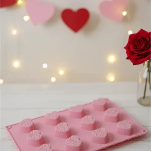 Molde Corazones Pequeños con Relieve