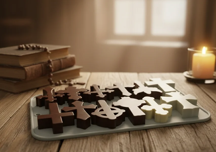 Molde Cruces Variadas 12 Cavidades