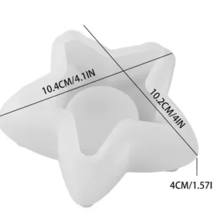Molde Estrella Ovalada
