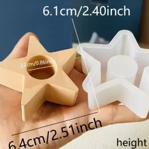 Molde Estrella Plana