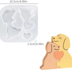 Molde Familia de Perros