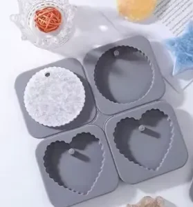 Molde Forma de Corazón y Circular Ambientadores