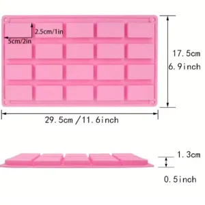 Molde Hotelero Mini Rectangulares