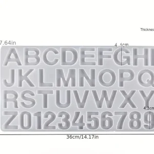 Molde Letras y Números Grandes