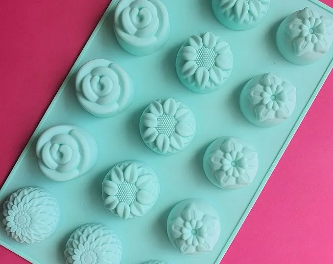 Molde Mini Rosas Vareadas