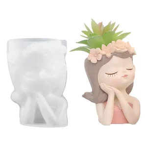 Molde Niña Soñadora