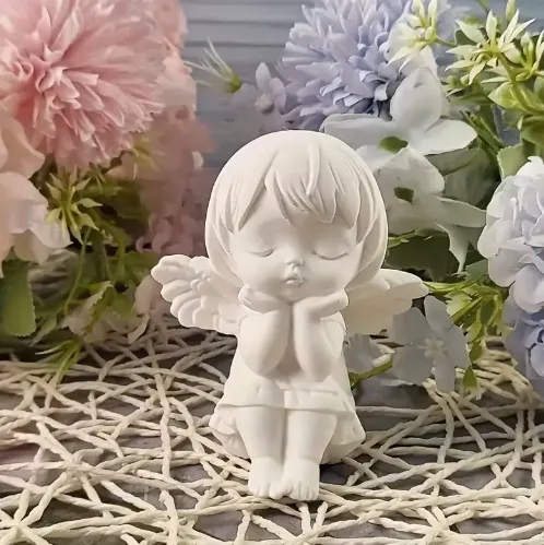 Molde Niño Sentado con Manos Abiertas