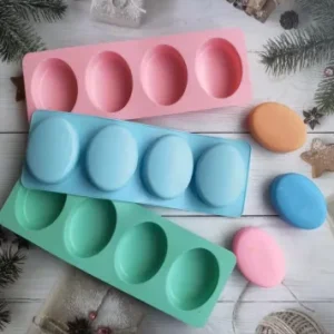 Molde Ovalado 4 Cavidades