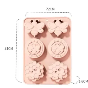 Molde Panal Abejitas Vareados