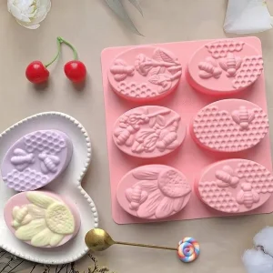 Molde Panal de Abeja Ovalado