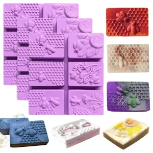 Molde Panal de Abeja Rectangular