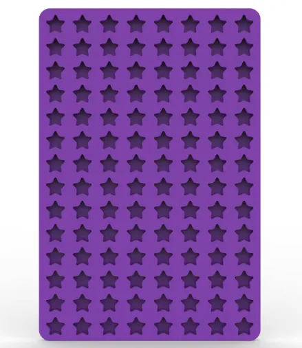 Molde Plancha con Estrellas