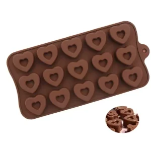 Molde Recuerdos Corazones con Relieve