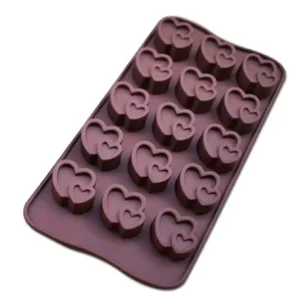 Molde Recuerdos Doble Corazón