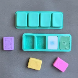 Molde Relieve 4 Cavidades