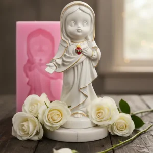 Molde Virgen Sagrado Corazón