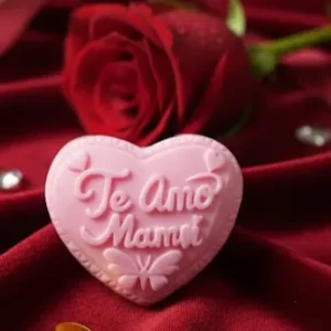 Molde Te amo Mamá Corazón