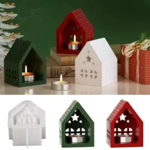 Molde Casita Con Estrellas
