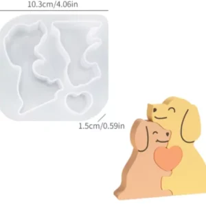 Molde Familia de Perros