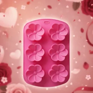 Molde Flor Tarta 6 Cavidades