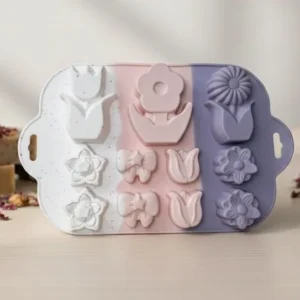 Molde Floral 3 en 1