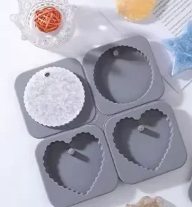 Molde Forma de Corazón y Circular Ambientadores