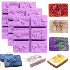 Molde Panal de Abeja Rectangular