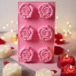 Molde Rosa Iguales 6 Cavidades