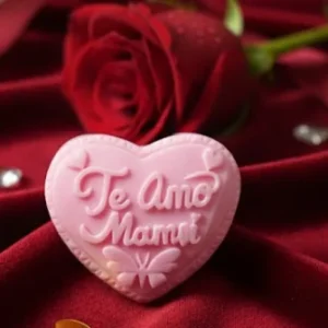 Molde Te amo Mamá Corazón